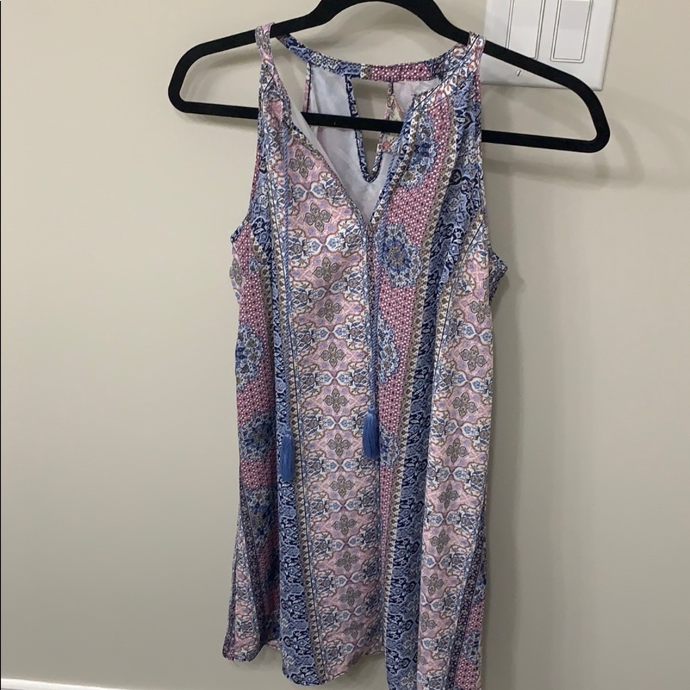 Pink rose dress